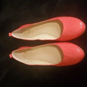 VINCE Camuto Women's BENNINGLY Ballet Flat PARADISE PINK 9